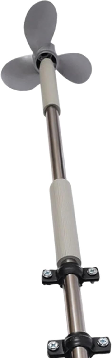 Electric Drill Handheld Propeller Boat Kayak Stand Spare Part Inflatable Boat Trolling Motor Kayak Hand Operated Propeller, 1M
