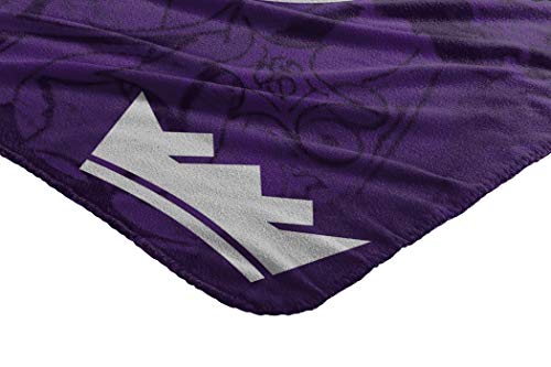 Northwest NBA Sacramento Kings Unisex-Adult Fleece Throw Blanket, 50" x 60", Hard Knocks - Thumbnail 3