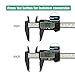 Raniaco Calibre Digital, Vernier Calibre Pantalla LCD Calibrador Electrónica, 150mm/6Inch para Medir...