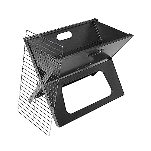 Fumeur et barbecue extérieur portable avec grille de cuisson - 6