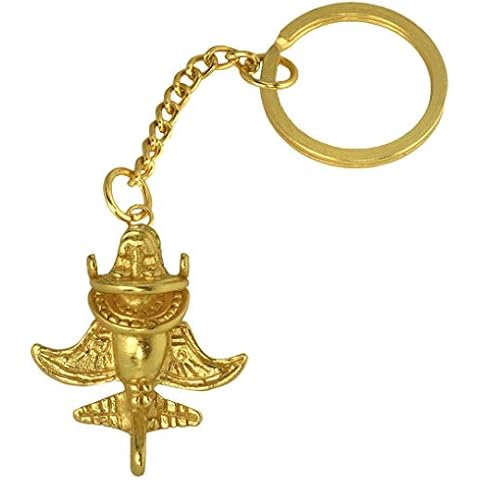 Across The Puddle, Ancient Golden Jet-3 Key Chain | 24k GP Golden Flyer | Pre-Columbian Quimbaya Airplane Jet | Ancient Aircraft | Ancient Astronauts | Original Golden Jets Collection Cover