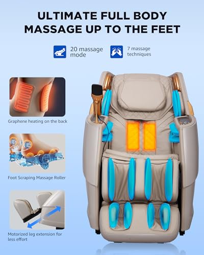 Electric massage chair premium full body