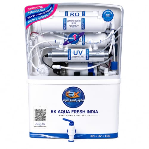 Image of Aqua RO Water Purifier RO+UV+TDS Advance Technology Electric Water Purifier With 100Gpd Motor & Membrane for Home-(RO+UV+UF+TDS Adjuster) for Home and Office, 12 Litre Storage, 2200 TDS(Made in India)