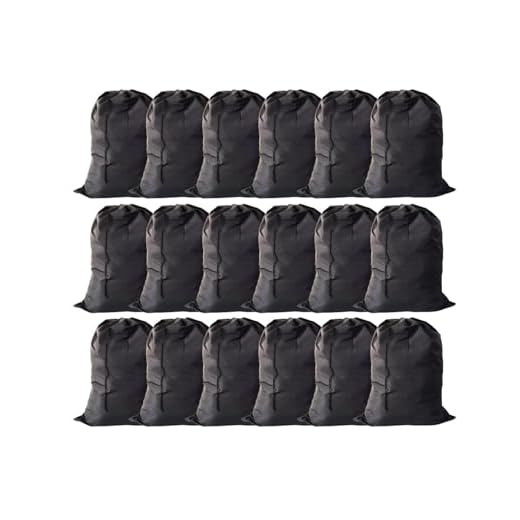 YETHAN Extra Large Black Laundry Bag Pack