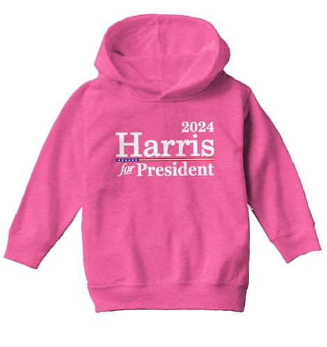 Tcombo Harris For President 2024 - Vote Blue Toddler/Youth Fleece Hoodie2
