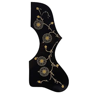 Cyllde Protecteur de Guitare Haute qualité adhésif PVC Main Droite Guitare Folk protégeant Pickguard Accessoires Guitare… - Les Beatles, Paul McCartney, John Lennon, RIngo Starr, George Harrison