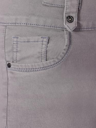 Image of TWGE - Women's High Waist Skinny Fit Jeans - 3 Button, Stretchable Denim Pants - Ankle Length - Stylish Casual Wear