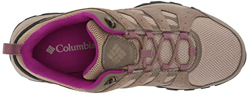 Columbia Redmond III Tênis de caminhada impermeável feminino, Bronzeado Oxford, areia molhada, 10