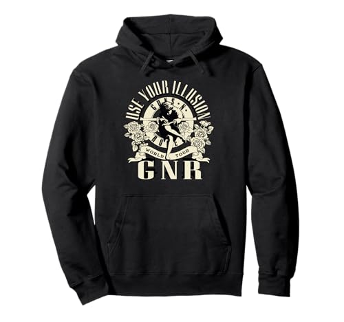 Image of Official Guns N' Roses Illusion World Tour Pullover Hoodie
