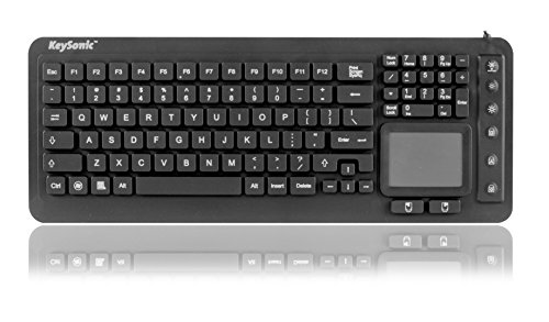 KeySonic Industrial Keyboard US layout clavier silicone KSK-6231 INEL
