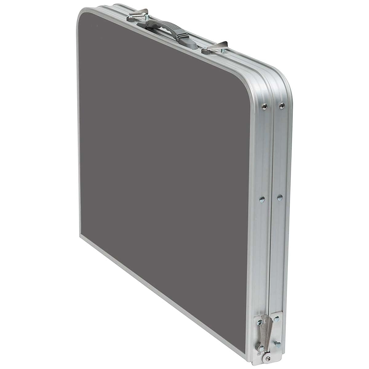 Bo-Camp - Tisch - Grau - Koffer-Modell - 90x60cm