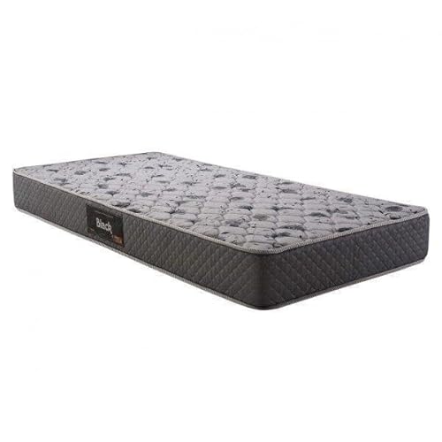 Colchão Solteiro 17cmx88cmx188cm D45 Ult Black Herval Cinza