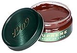 Hergestellt in Deutschland. Collonil 1909 Supreme Creme de Luxe 79540000389 Schuhcreme Glattleder 100 ml, Braun/Mittelbraun, Einheitsgröße