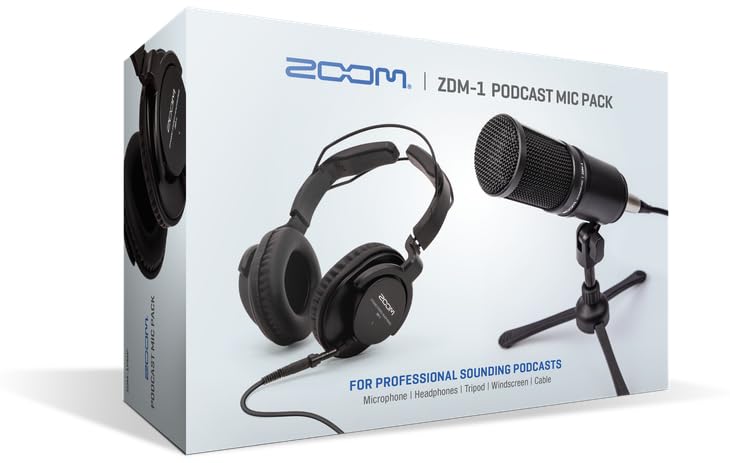 Amazon.com: Zoom ZDM-1 Podcast Equipment Bundle - Podcast