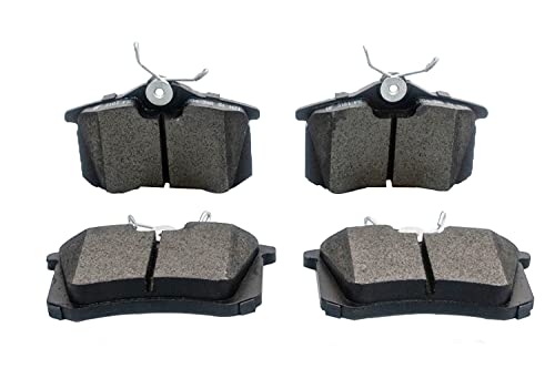 Image of Ceramic Rear Brake Pads Replacement For VW Jetta Beetle Passat Audi A3 A4 Quattro V6 - D340