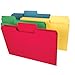Smead SuperTab Heavyweight File Folder, Oversized 1/3-Cut Tab, Legal Size, Assorted Primary Colors, 50 Per Box (15410)