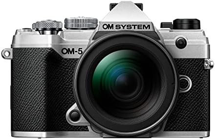 OM SYSTEM OM-5 Mirrorless Camera with 12-45mm f/4 PRO Lens (Silver)