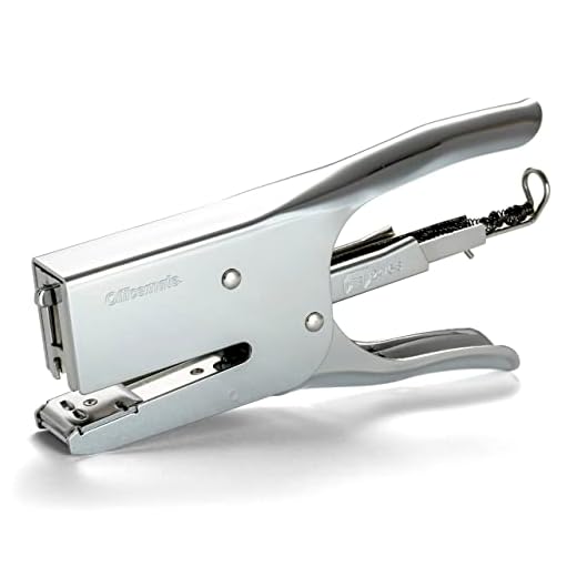 Officemate Classic Plier Stapler, Metal, Silver (97758)