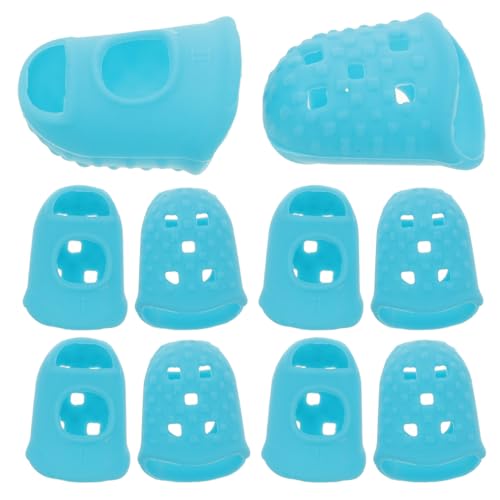 La Mejor Selección de Dedales - solo los mejores. 42 Lurrose 20 Cubiertas De Uñas Para Bordado Y Costura Protectores De Dedos De Silicona Para Práctica Y Manualidades Accesorios Livianos Para Proteger Dedos En Proyectos De Costura