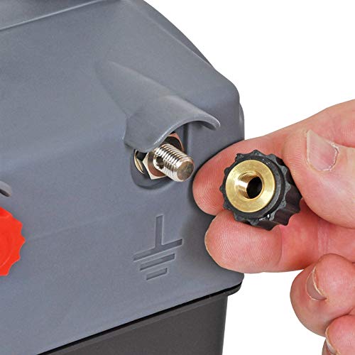 VOSS.farming Kit Valla eléctrica para Caballos, Set Completo 9 V, con Pastor eléctrico
