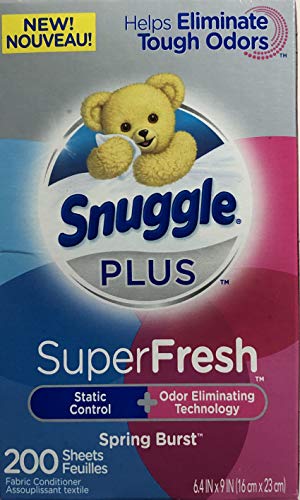 image for Snuggle Plus SuperFresh Fabric Softener Dryer Sheets with Static Contr