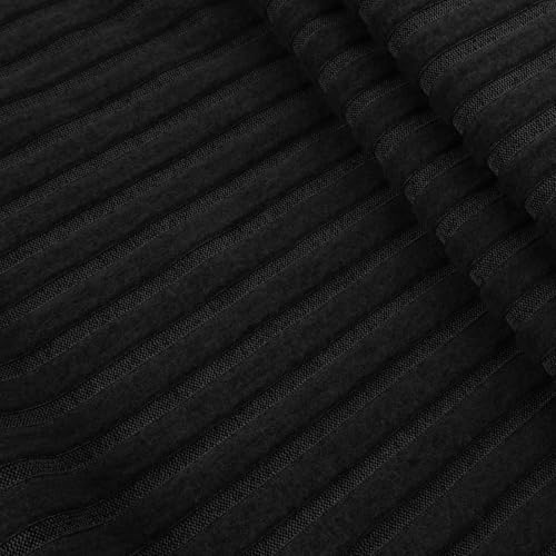 Women Long Sleeve Top Lapel Collar Chest Pocket Solid Color Henley Neck Tunic Fall Striped Casual Button Sweatshirt4