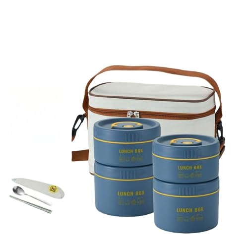 子供用 弁当箱 304ステンレス おにぎり箱 お弁当容器 食器 スープ容器 お弁当の箱 ステンレススチール製ランチボックス 電子レンジで加熱可 多層 大容量 仕切り 保温 仕切り蓋付き 携帯性 抗菌 分層 加熱 安全なロック 小学生向け 通学 幼稚園 高校