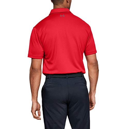 Image of Under Armour Men's Polyester Solid Tech Polo | T-Shirt | 1290140-001