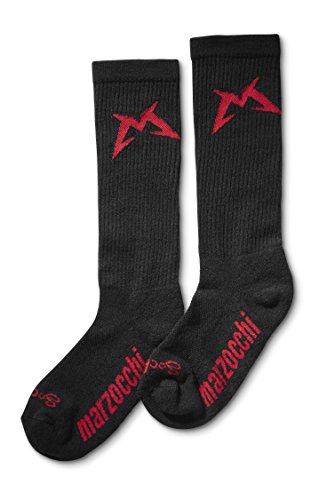 Marzocchi, 8" Wool Socks, Black, O/S