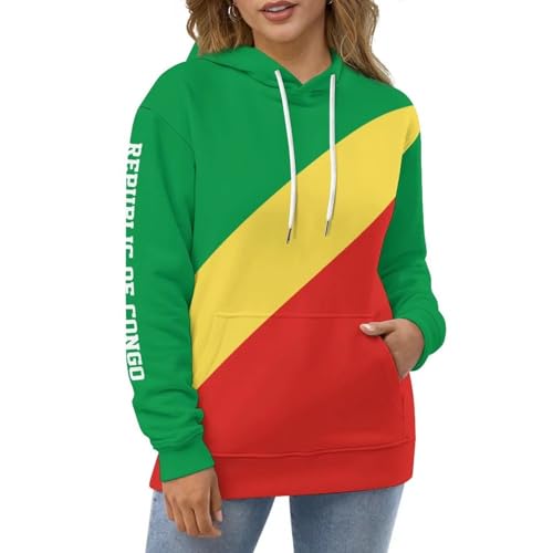 Sweat République du Congo confortable avec grande poche - 4