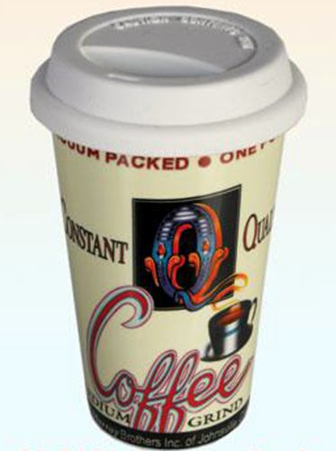 Pasmao - Taza de café cerámica con Tapa