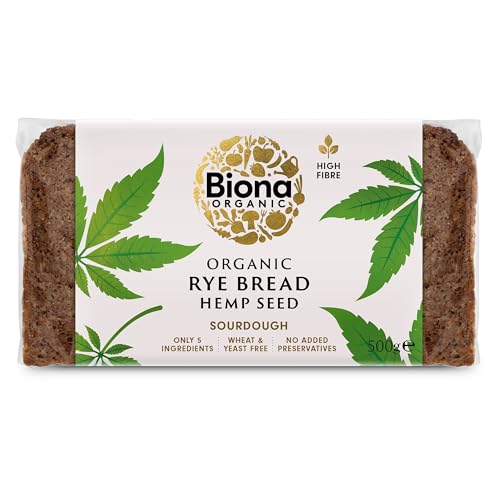 Biona Organic Rye Hempseed Bread 500g
