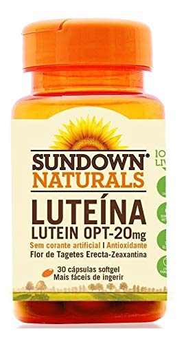 Kit 3 Lutein OPT 20mg Luteína Sundown 30 cápsulas