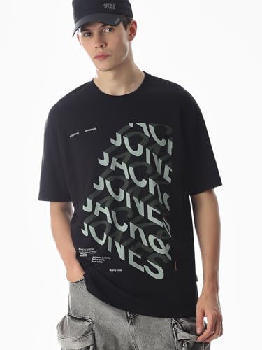 Typewriter Origin Jack & Jones Men Oversized Tshirt - Price History