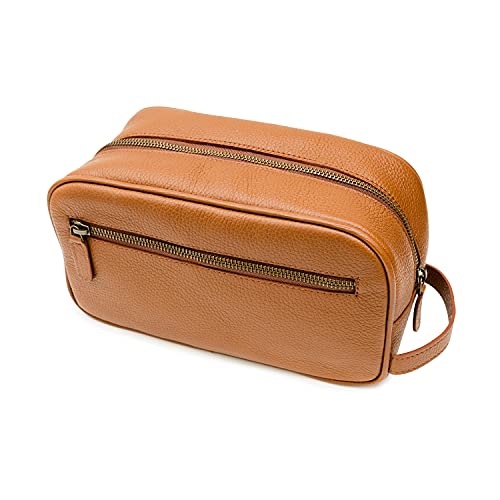Maruse Italian Leather Toiletry Bag