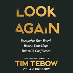 Look Again Audiolibro Por Tim Tebow arte de portada