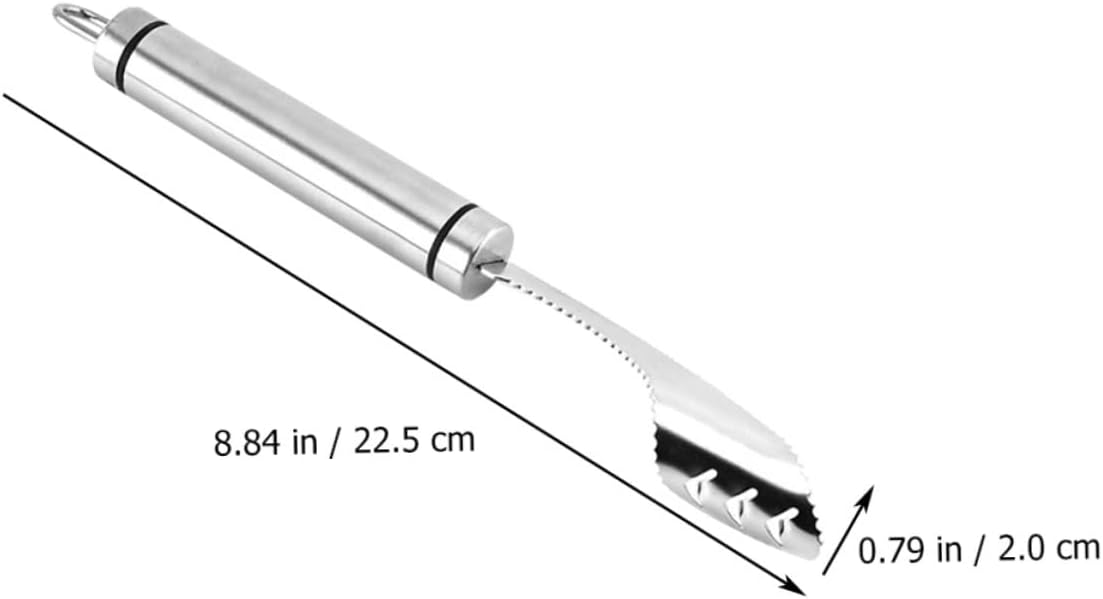 4pcs Chili Corer Remover Pepper Picker Tool Serrated Kitchen Gadgets Stainless Steel for Removal