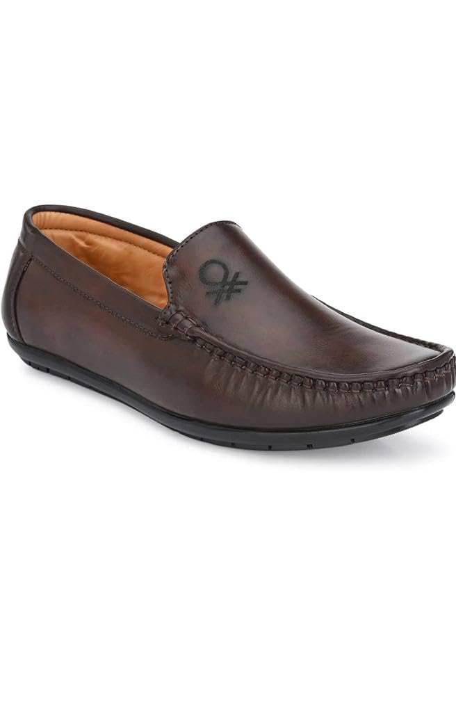 FURTHER Mens Formal Dress Slip On Mocassin Tassel Loafer (6) Brown (B0CL1SY3QP) Amazon Price History, Amazon Price Tracker