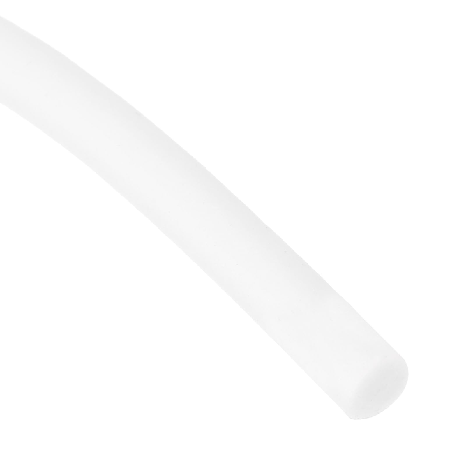 sourcing map Silicone Foam Seal Weather Strip 11 mm 2 m 6.5ft Sponge Rubber Cord Solid White