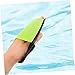 Toyvian Webbed Swimming Gloves for Adults Creative Swim Training Paddles for Water Sports Hand Protection for Diving Surfing and Fitness Classes S Green Black