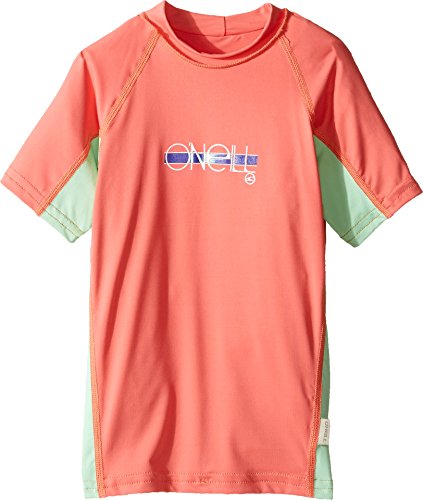 Image of O'Neill Girls Premium Skins Upf 50+ Short Sleeve Rash Guard