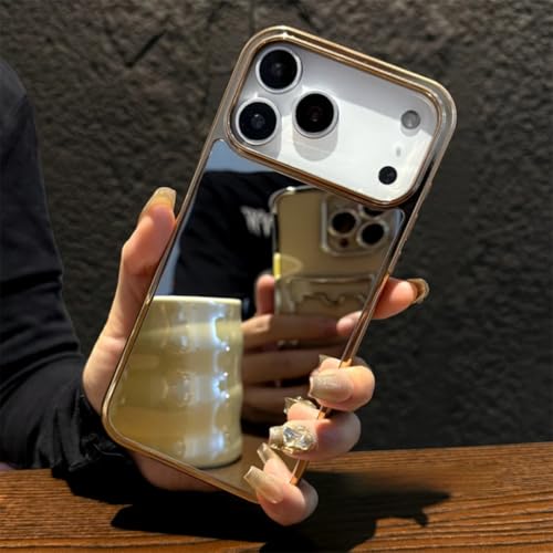 Coque miroir réfléchissant iPhone 15 14 13 protection antichoc