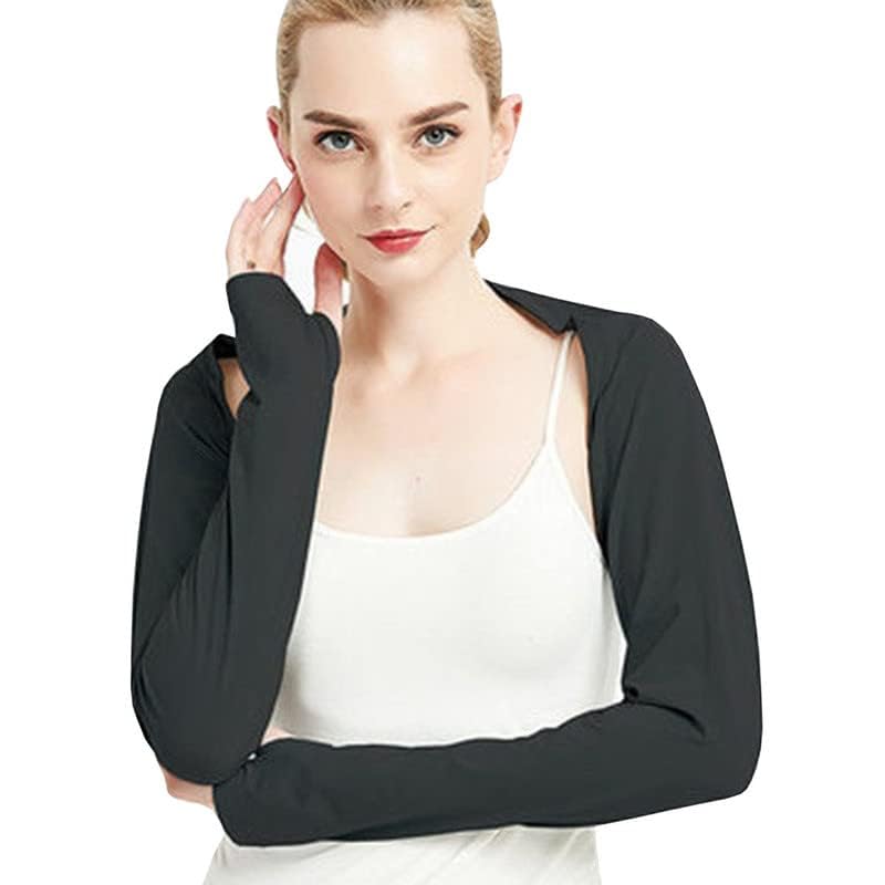 BRATS N BEAUTY®-Shoulder Arm Sleeve Women/Girls Summer Outdoor Sports Activity Running Fishing Cycling Sun UV Protection Ice Silk Shawl Cuff Sunblock Arm Sleeves-image-38