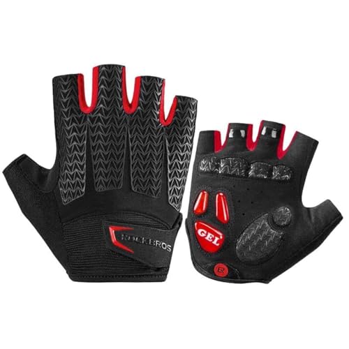 ROCKBROS Road Cycling Gloves Half Finger Gel Padded