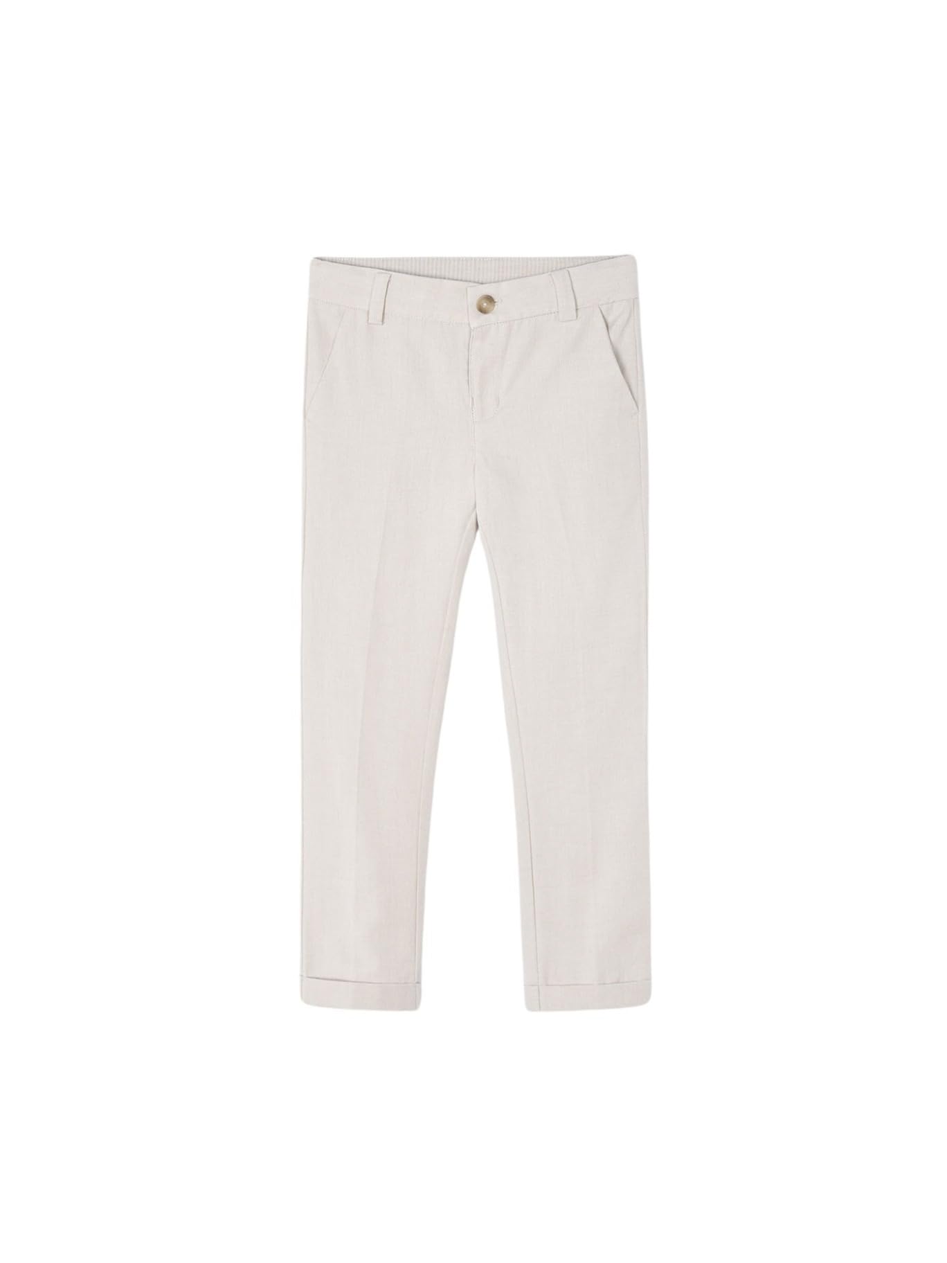 Pantalón de lino Mayoral para niños de 6 años estilo elegante 4