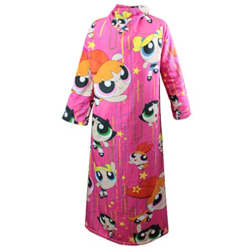 Cobertor Infantil com Manga Power Puff Girls Master Comfort 10070580-ML Master Comfort ROSA Tecido