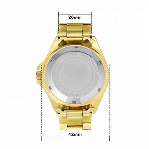 Reloj de pulsera para hombre Pride de 42 mm analógico con esfera de diseño personalizado 5