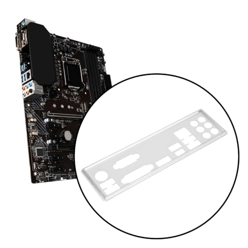 Briny River Desktop Computer Motherboard I/O Compatible with MSI Z390-A PRO Model Anti-Dust EMF Protection Back Panel