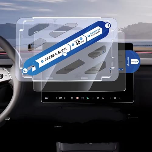 Protecteur d'écran Tesla Modèle 3 mat anti-reflet pour rouler au soleil