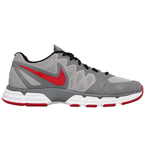 Image of Nike Men's Dual Fusion Tr VI Wolf Grey,Daring Red,Cool Grey,Black Outdoor Multisport Training Shoes -10 UK /India (45 EU)(11 US)